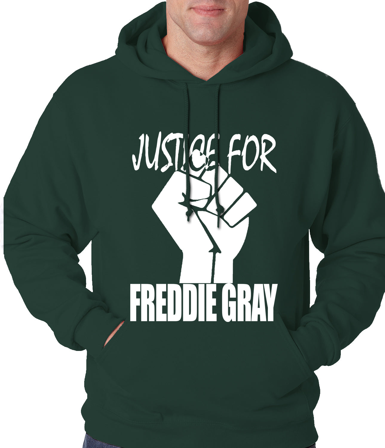 Justice For Freddy Gray Baltimore Protest Adult Hoodie