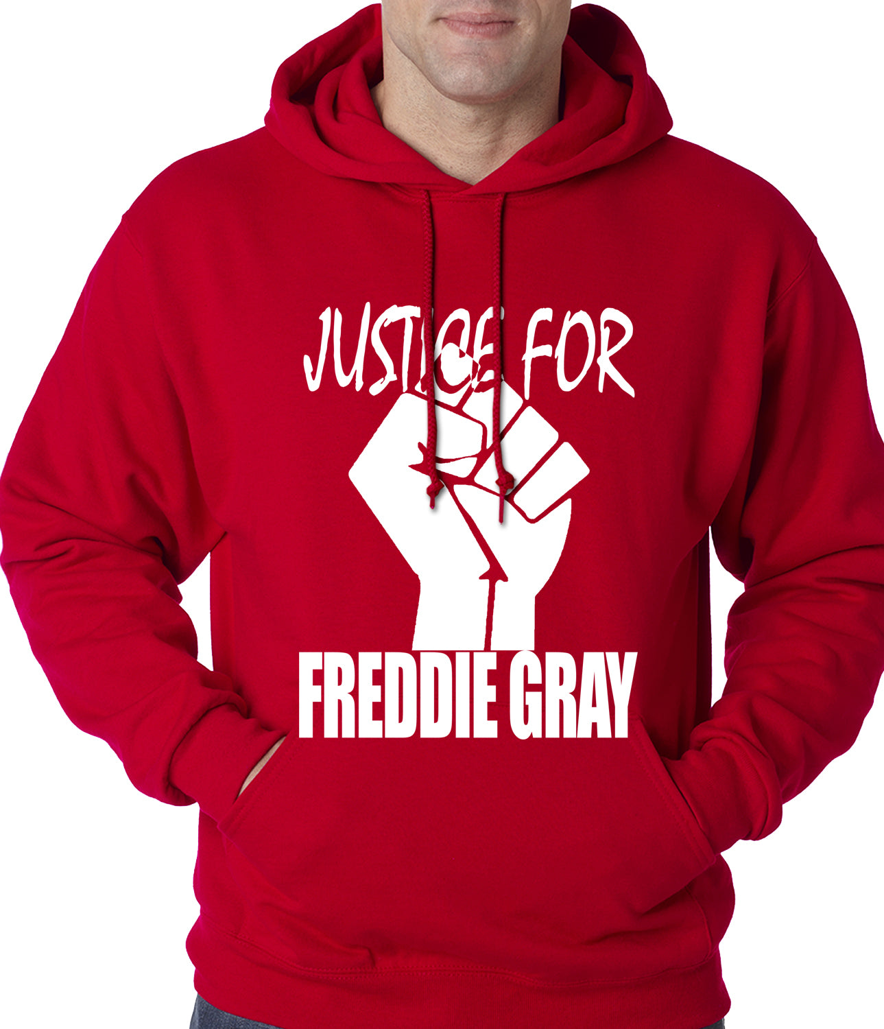 Justice For Freddy Gray Baltimore Protest Adult Hoodie