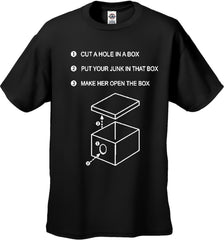Justin  "Hole in a Box" T-Shirt