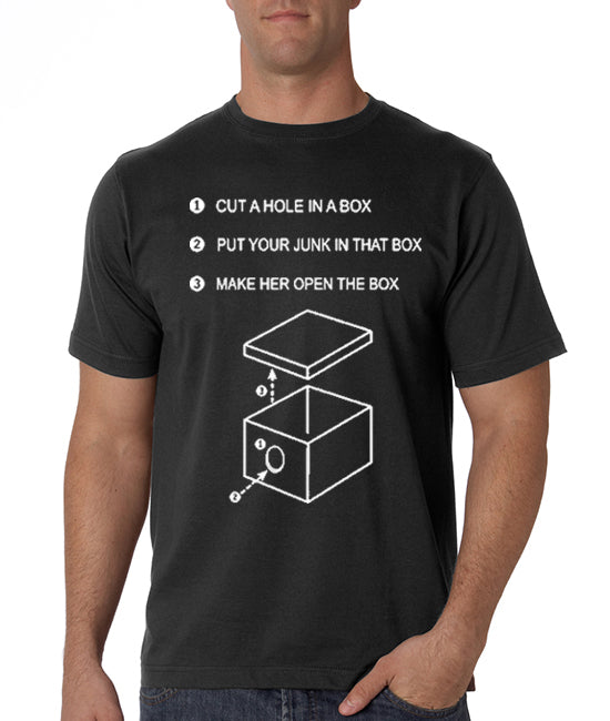 Justin "Hole in a Box" T-Shirt