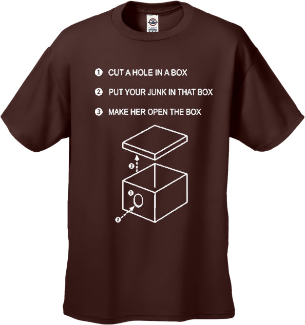 Justin "Hole in a Box" T-Shirt