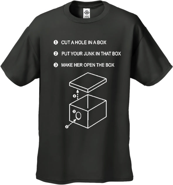 Justin "Hole in a Box" T-Shirt