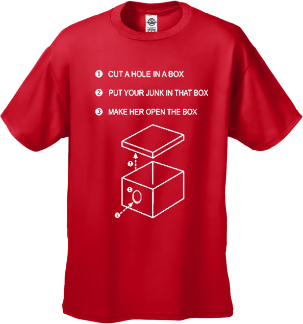 Justin "Hole in a Box" T-Shirt