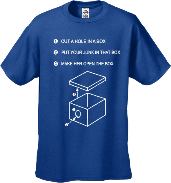Justin "Hole in a Box" T-Shirt