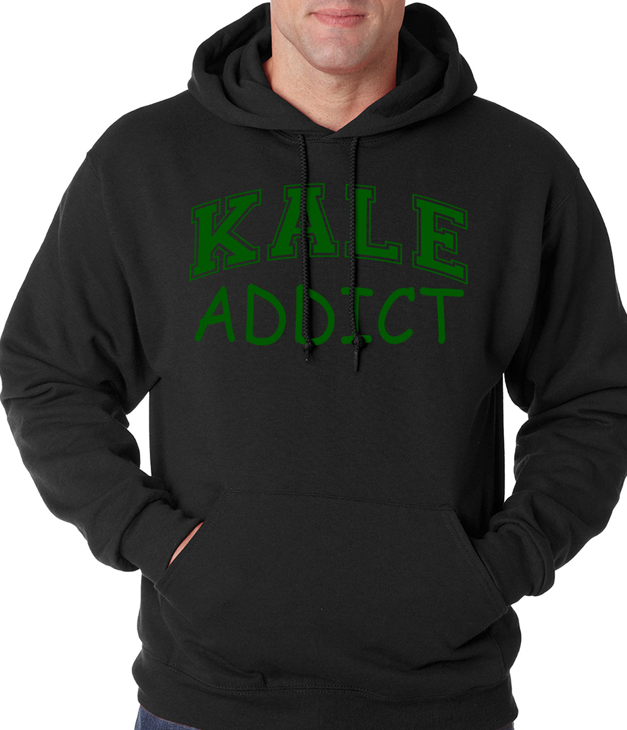 Kale Addict Adult Hoodie