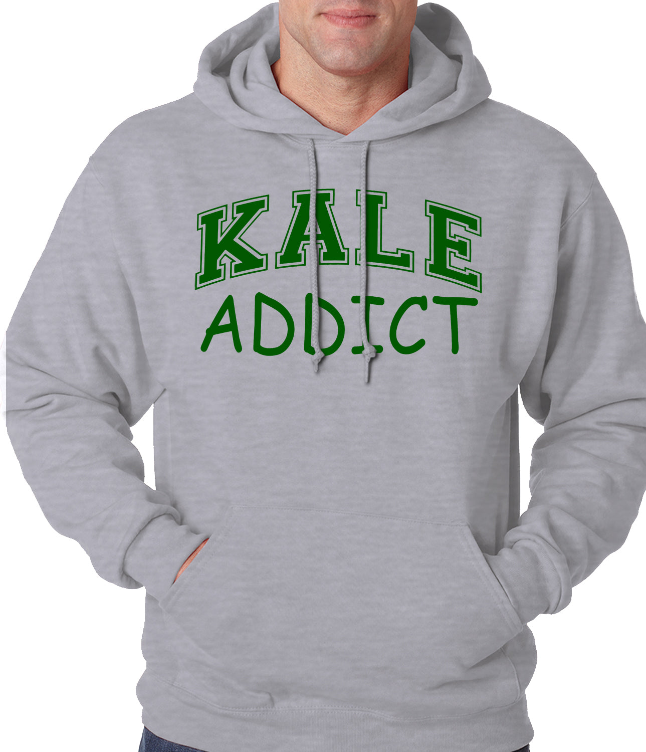 Kale Addict Adult Hoodie