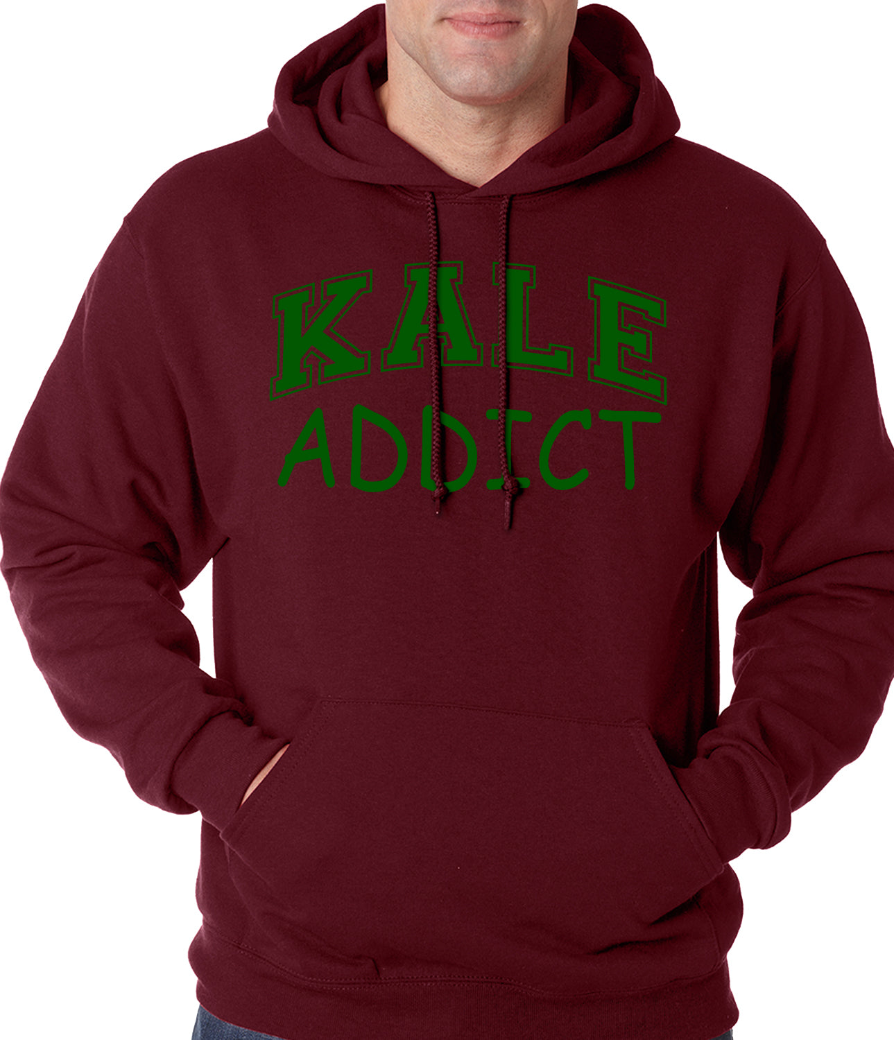 Kale Addict Adult Hoodie