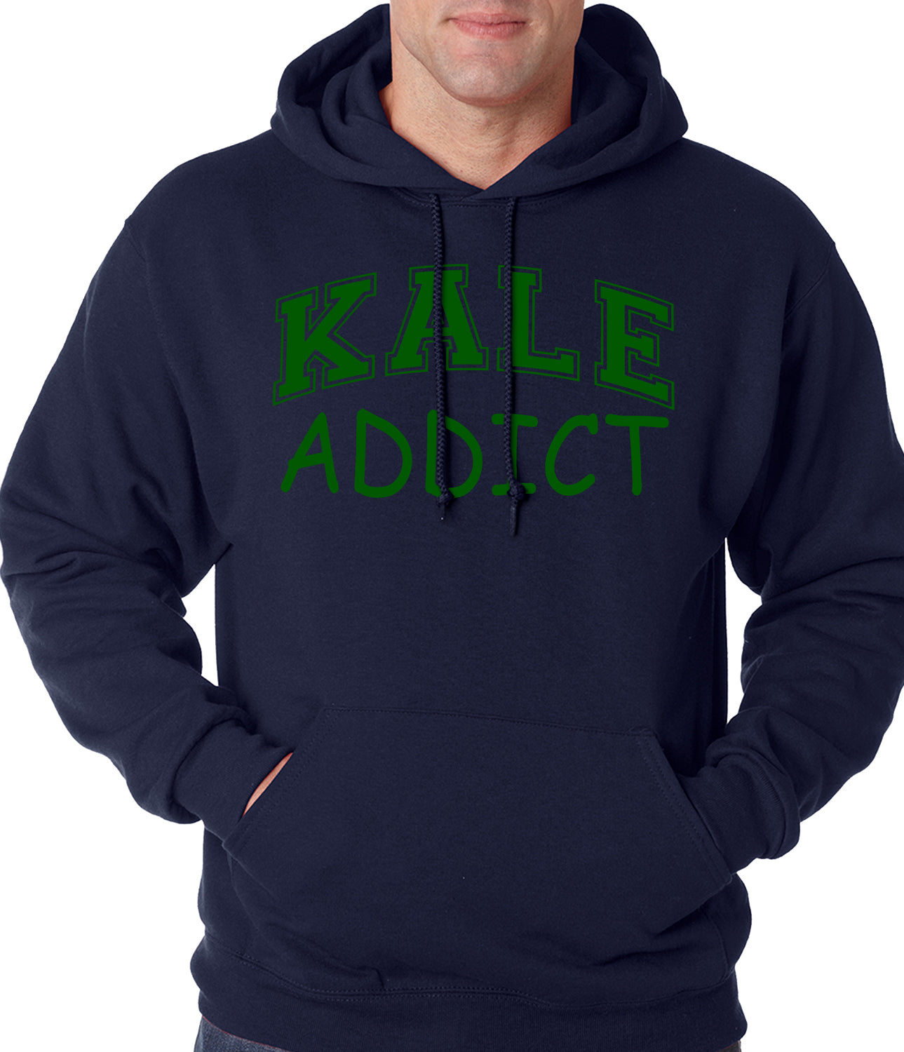 Kale Addict Adult Hoodie