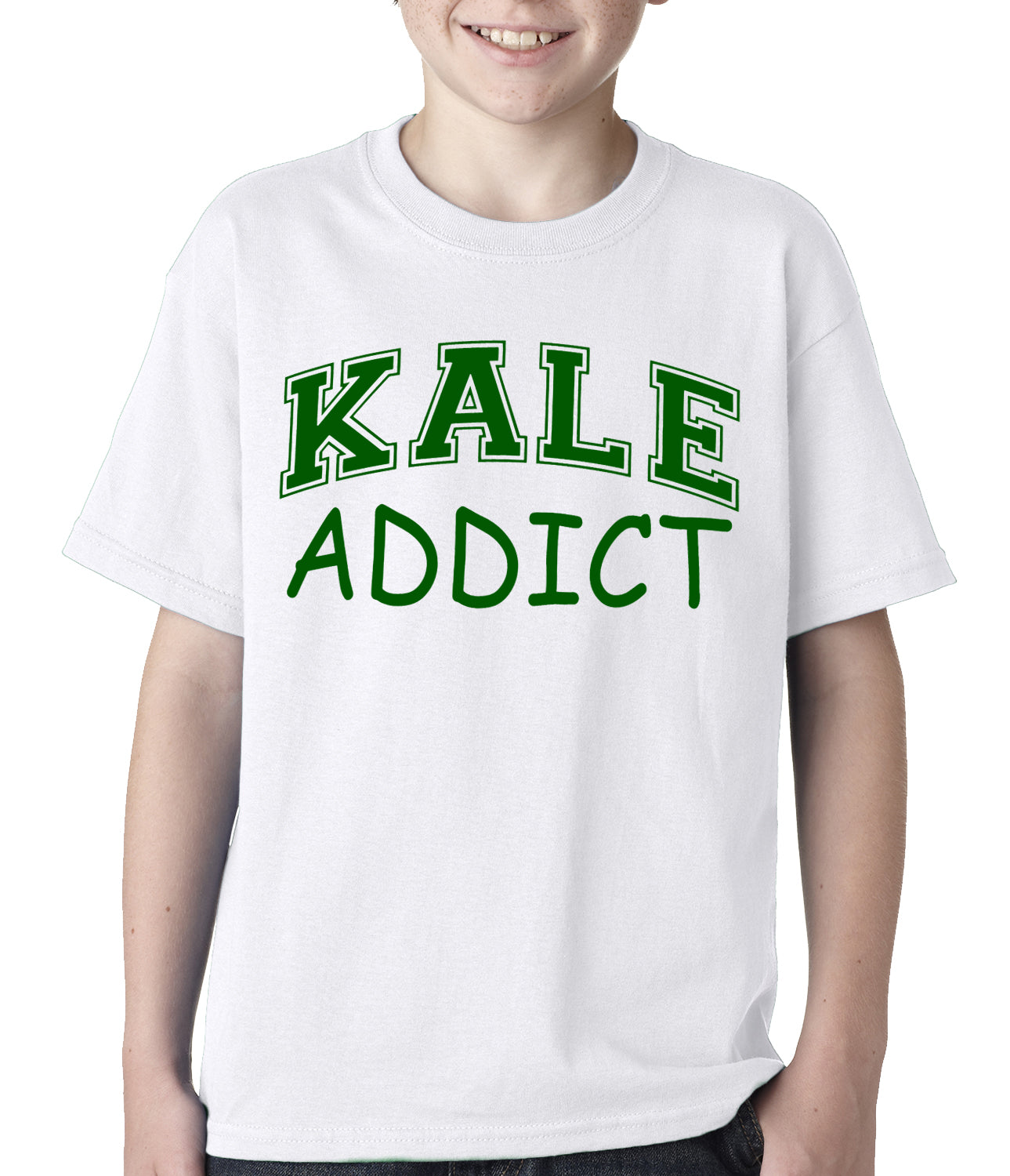 Kale Addict Kids T-shirt