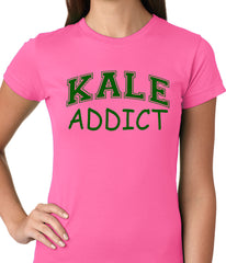 Kale Addict Ladies T-shirt