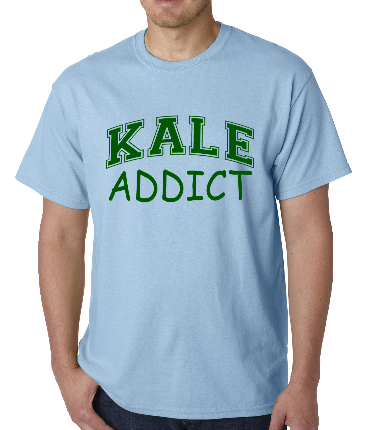 Kale Addict Mens T-shirt