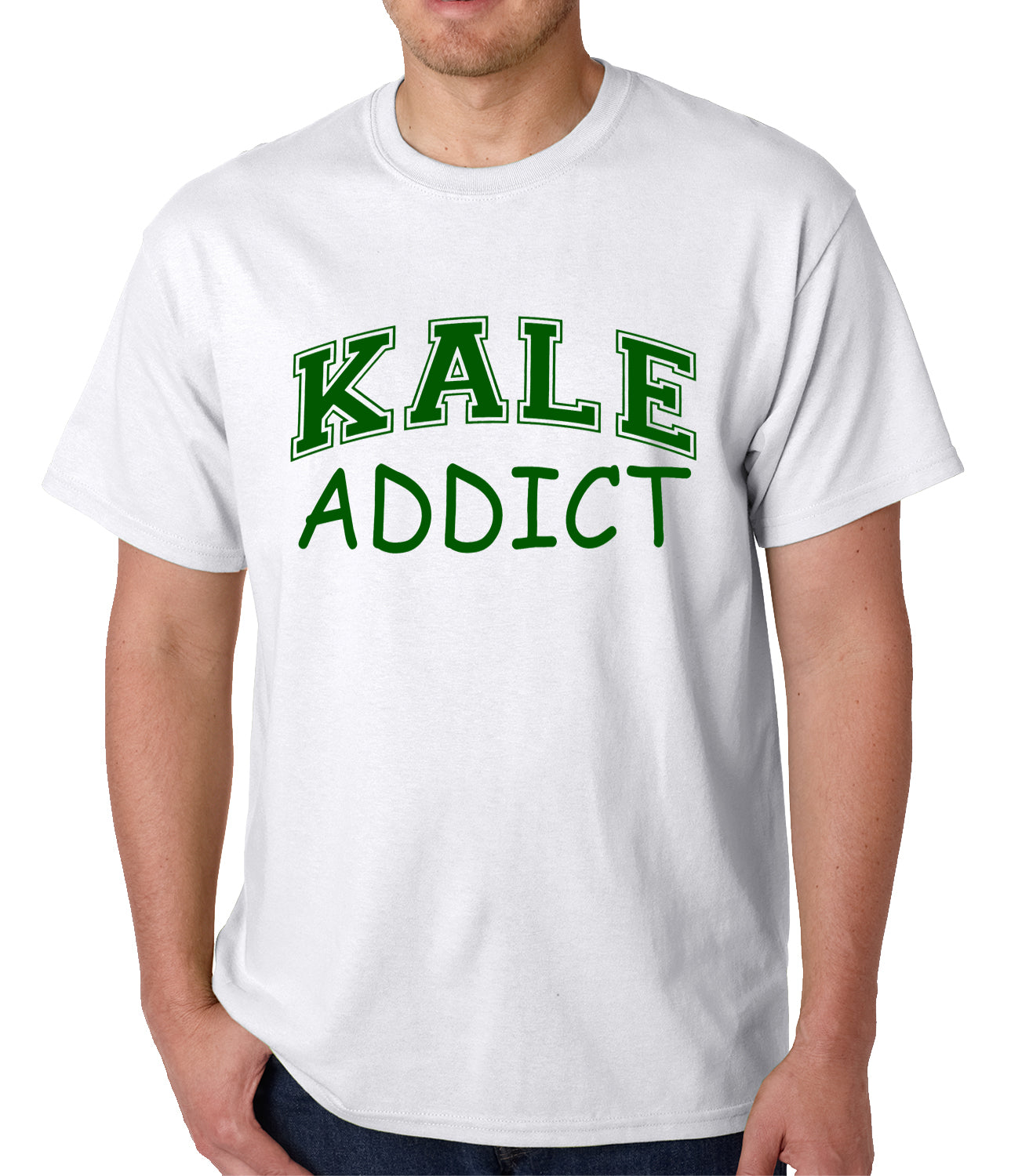 Kale Addict Mens T-shirt