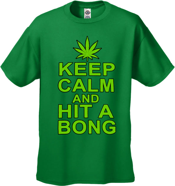 Keep Calm and Hit a Bong Men's T-Shirt