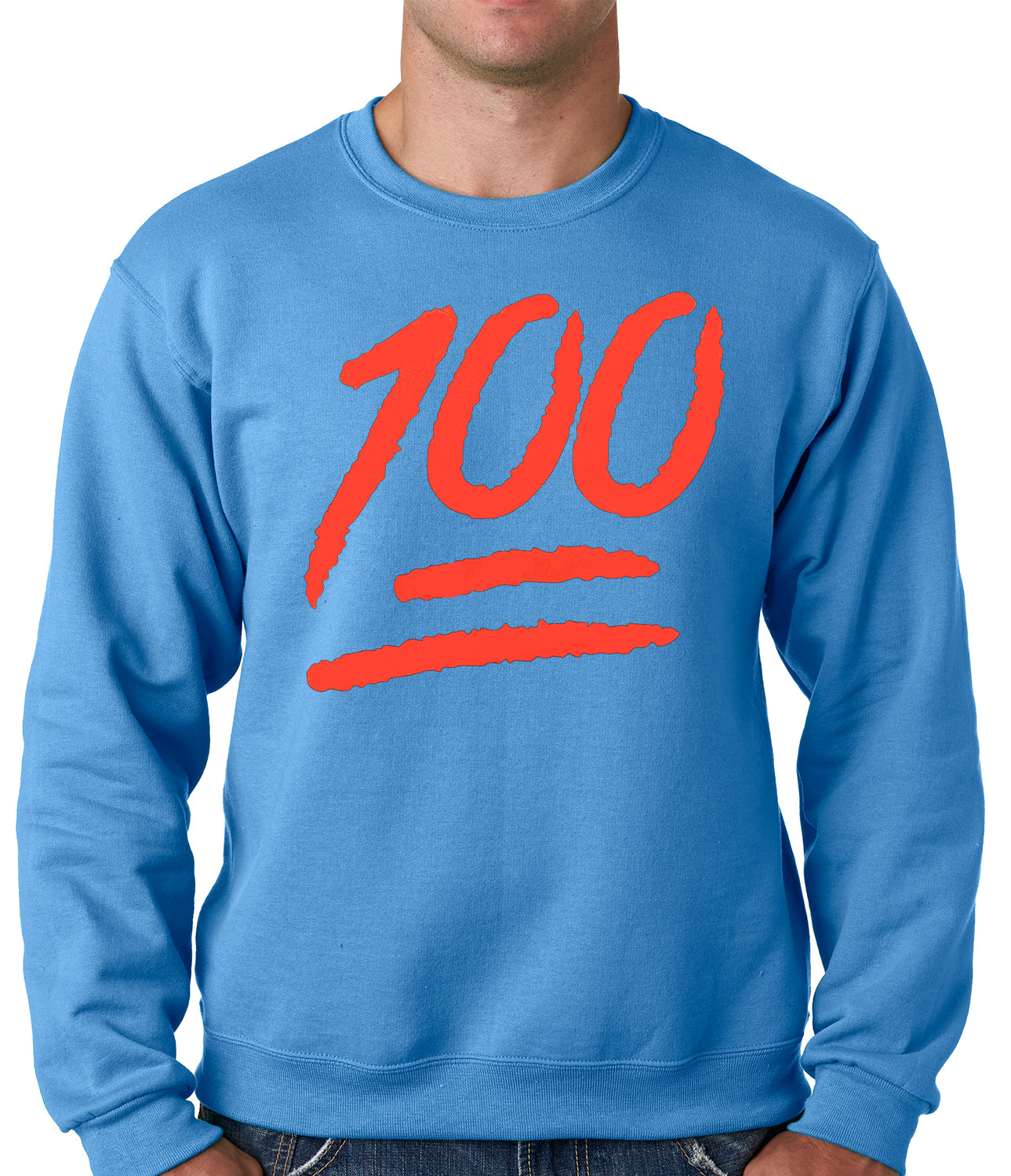 Keep It 100 Adult Crewneck