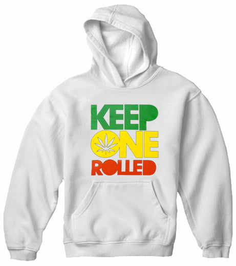 Keep One Rolled Adult Hoodie