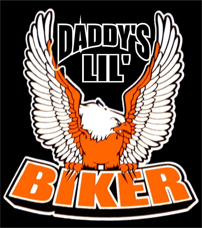 Kids Biker Shirts - Daddy's Lil' Biker Shirt