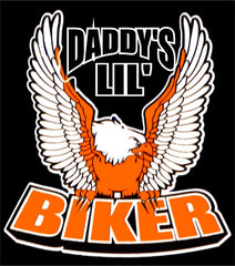 Kids Biker Shirts - Daddy's Lil'  Biker Shirt