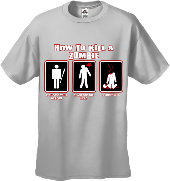 Kids How To Kill A Zombie T-Shirt
