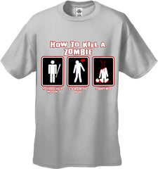 Kids How To Kill A Zombie T-Shirt