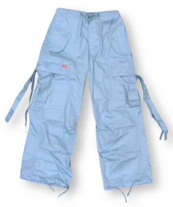 Kids Unisex Basic UFO Pants (Light Blue)