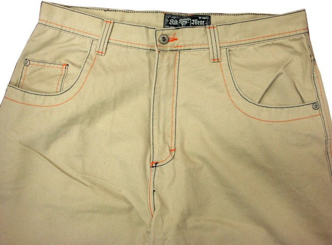 Kikwear 32" Soft Twill "Old Skool" Pants (Khaki)
