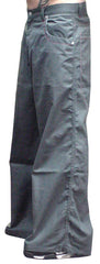 Kikwear 32'' Twill Old Skool Pants (Charcoal Grey)