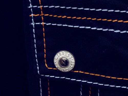 Kikwear Jeans - Kikwear 42" Severe New Skool Cotton Pants (Dark Blue)