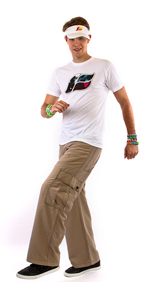 Kikwear Jeans - Khaki 23" Microsuede Cargo Pants