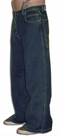 Kikwear Jeans - Kikwear Unisex 28'' Bottom Pants (Denim)