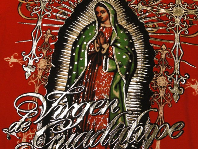 Konflic Clothing "Vision of Guadalupe" T-Shirt (Red)