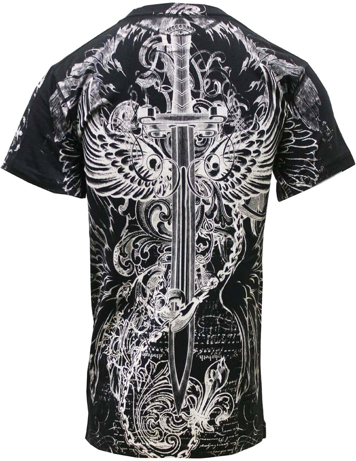Konflic Winged Sword T-shirt (Black)