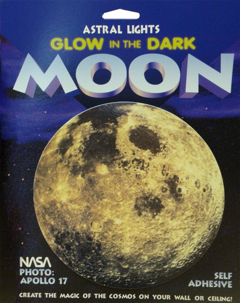 Large 16 Inch Glow in the Dark 3-D Moon – Bewild