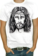 Large Jesus Crown Of Thorns T-Shirt