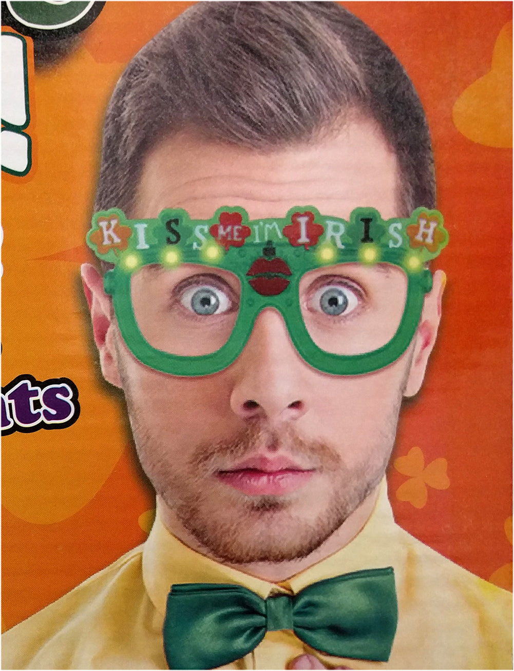 LED Irish St. Patrick's Day Glasses (Assorted)