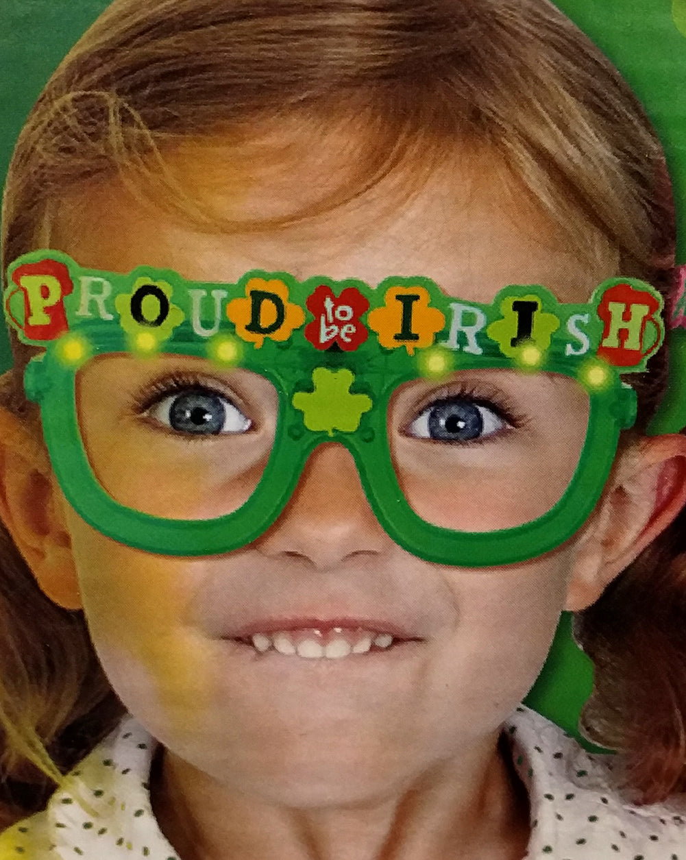 LED Irish St. Patrick's Day Glasses (Assorted)