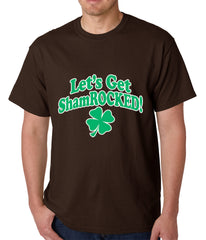 Let's Get ShamROCKED Funny Irish Mens T-shirt