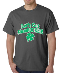 Let's Get ShamROCKED Funny Irish Mens T-shirt