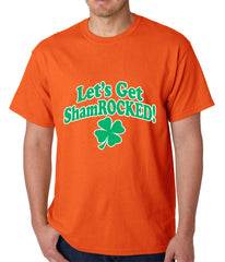 Let's Get ShamROCKED Funny Irish Mens T-shirt