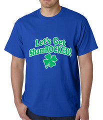 Let's Get ShamROCKED Funny Irish Mens T-shirt