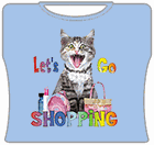 Let's Go Shopping Girls T-Shirt