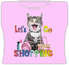 Let's Go Shopping Girls T-Shirt