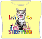 Let's Go Shopping Girls T-Shirt