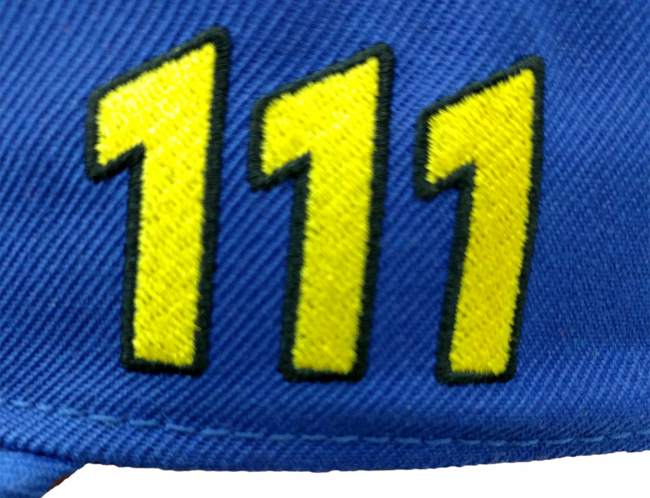 Limited Edtion Official Fallout 4 Vault Boy Snapback Hat (Royal Blue)