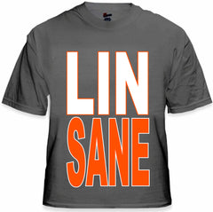 LINSANE Mens T-shirt, Lin-Sane, Jeremy Lin Sayings Men's Tee Shirt