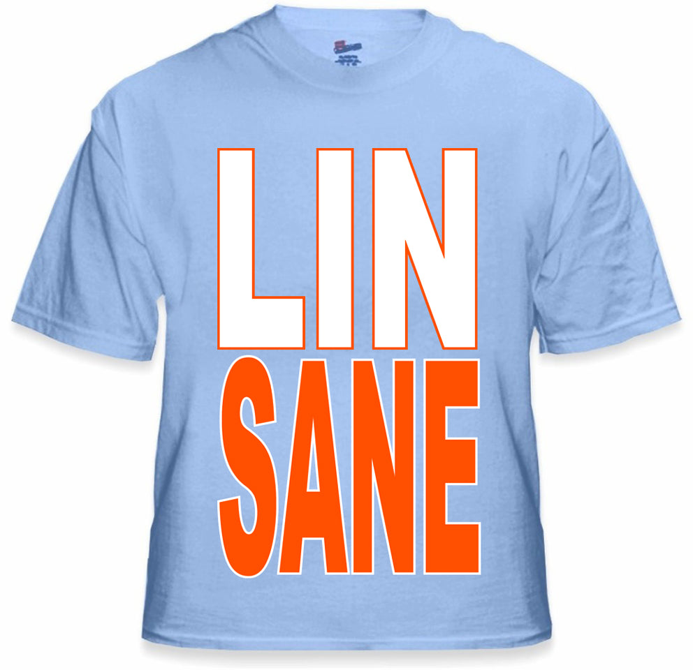 LINSANE Mens T-shirt, Lin-Sane, Jeremy Lin Sayings Men's Tee Shirt