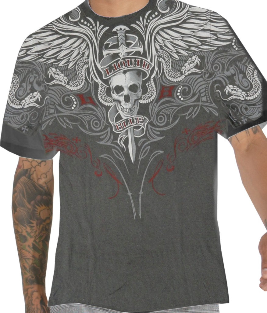 Liquid Blue "Pinstripe" T-Shirt