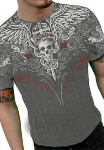 Liquid Blue "Pinstripe" T-Shirt