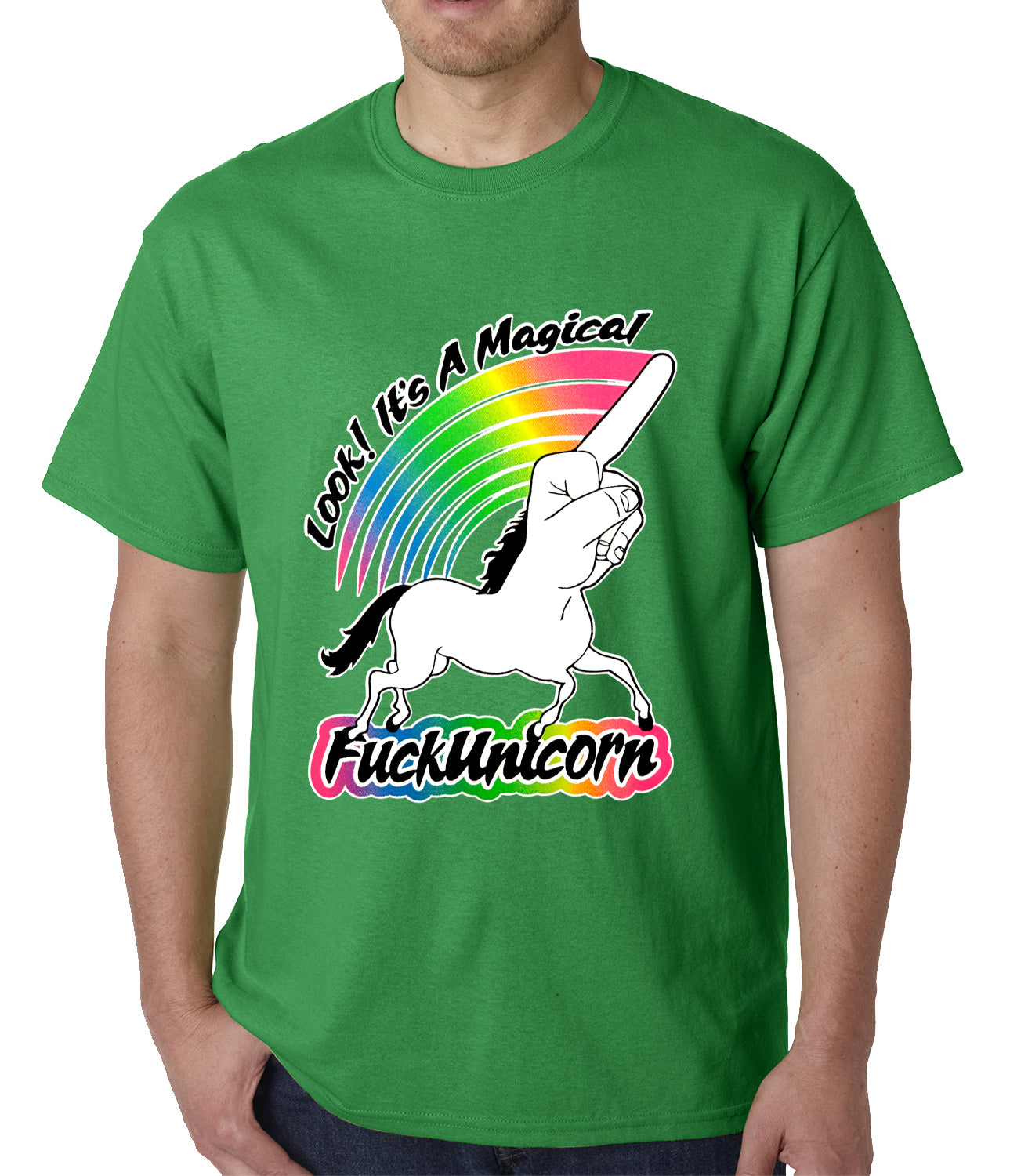 Look It's A Magical F*ckunicorn Funny Mens T-shirt