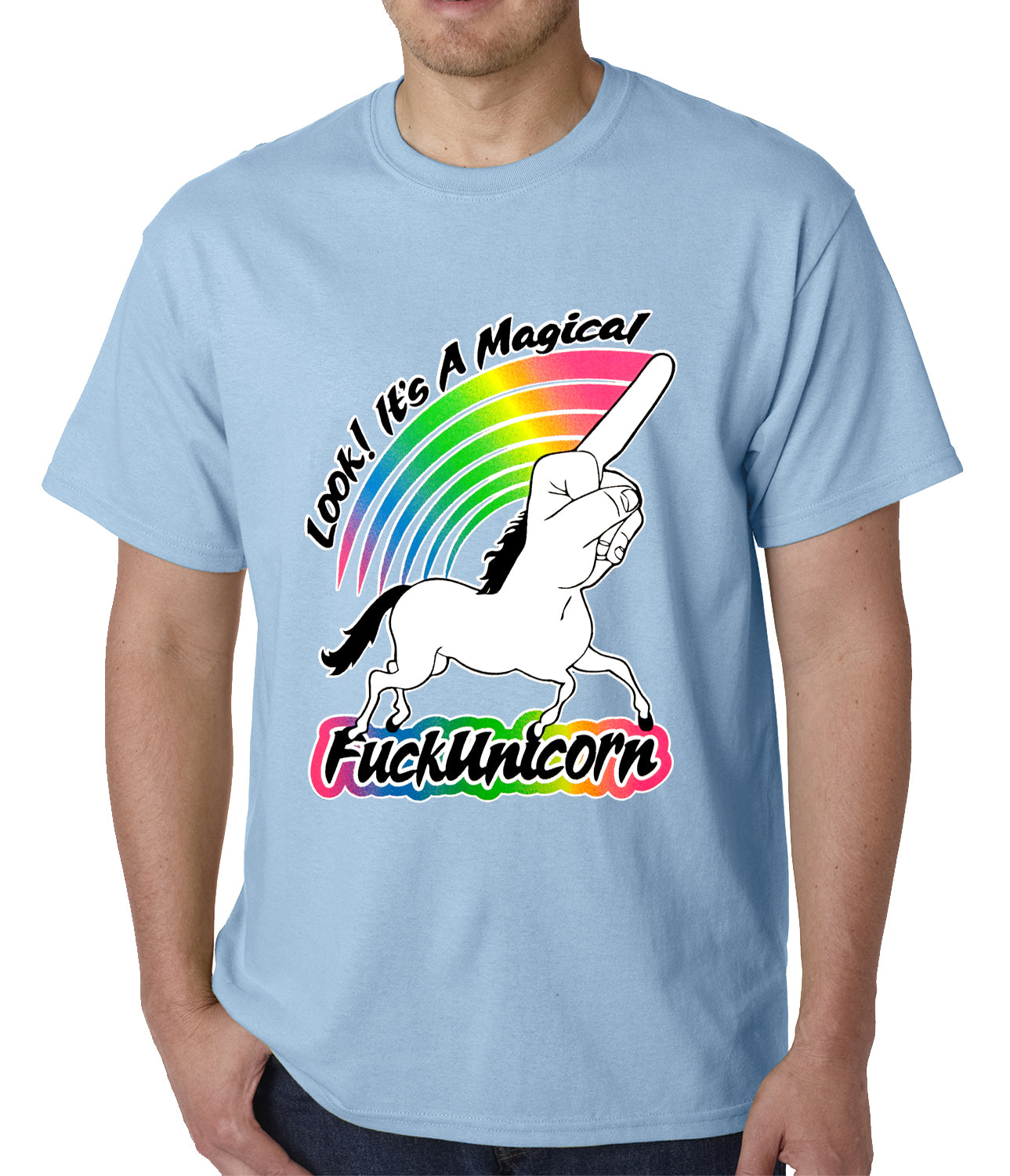 Look It's A Magical F*ckunicorn Funny Mens T-shirt