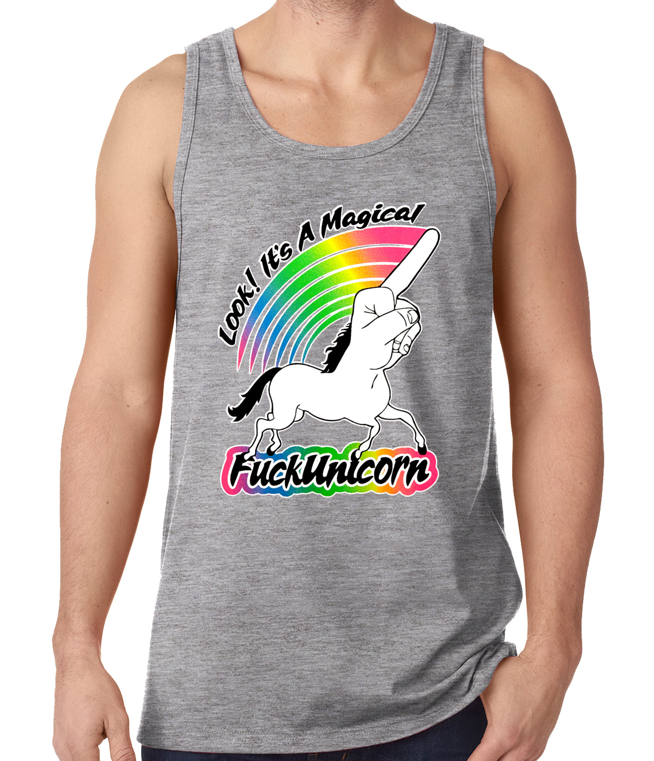 Look It's A Magical F*ckunicorn Funny Tank Top